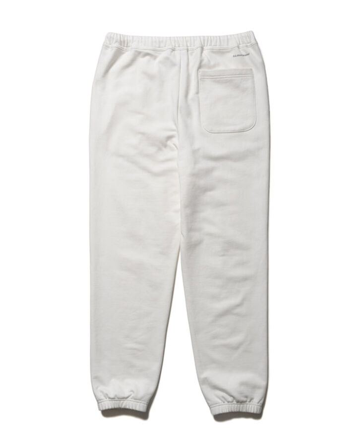 EFFECT LINE LOGO TEAM SWEAT PANTS,OFF WHITE, medium image number 1