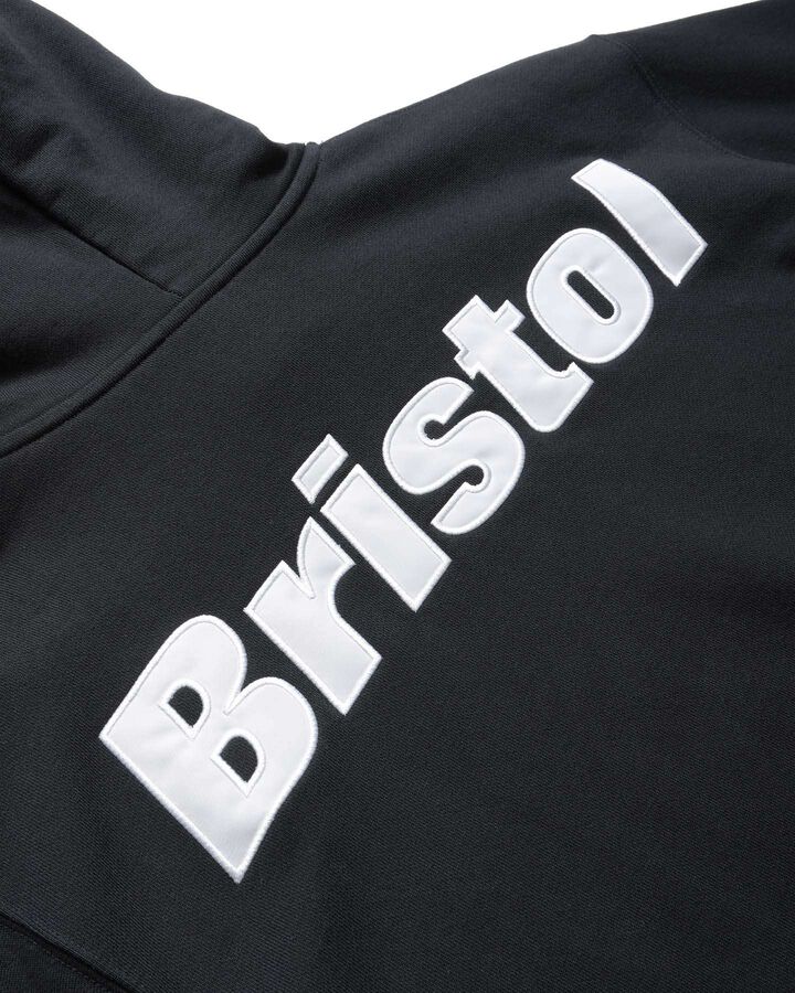 BRISTOL BAGGY SWEAT HOODIE,BLACK, medium image number 4