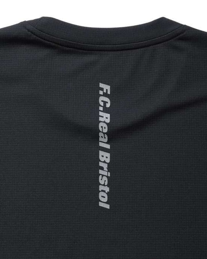 POLARTEC POWER DRY N/S TRAINING TOP,BLACK, medium image number 3