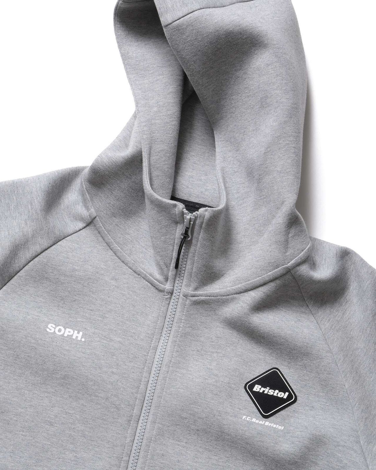 TECH SWEAT VENTILATION HOODIE,GRAY, large image number 2