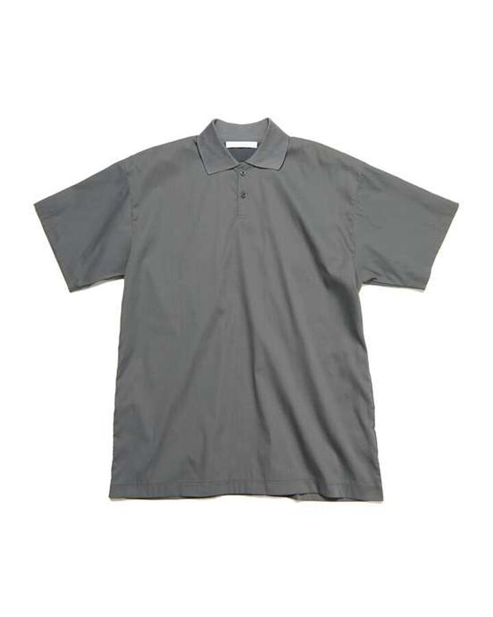 S/S POLO SHIRT,GRAY, medium image number 1