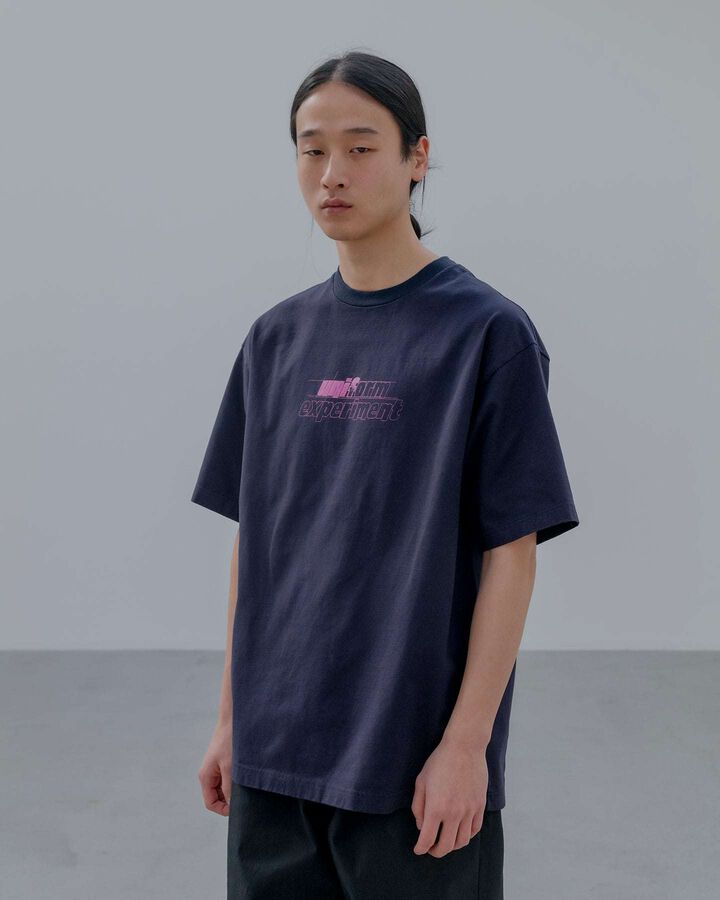 IN-PROCESS PRINT TEE,BLACK, medium image number 3