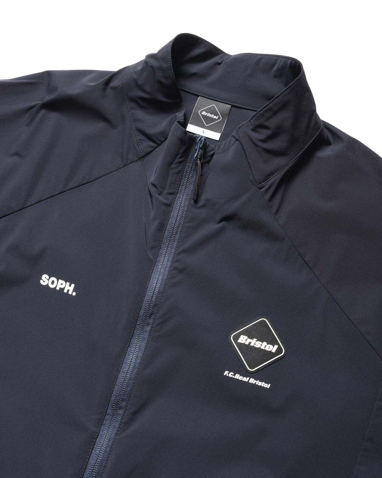 4WAY STRETCH TRACK JACKET,NAVY, large image number 2