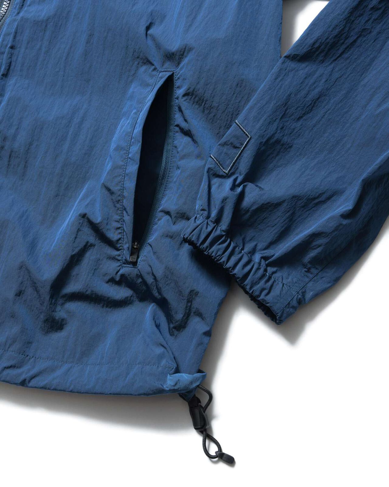 BIG LOGO NYLON STAND COLLAR BLOUSON,BLUE, large image number 3