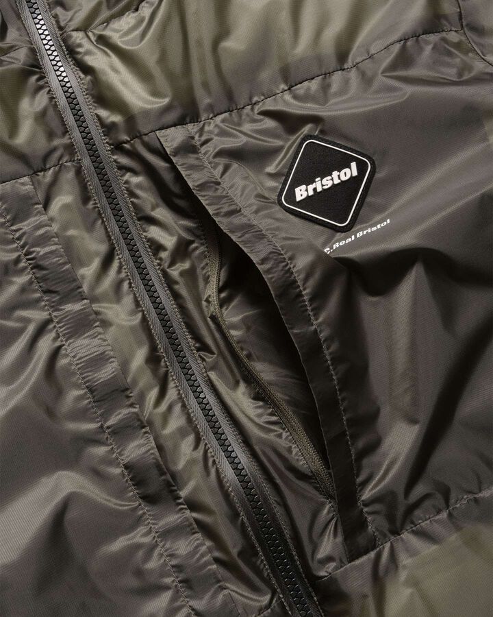 INSULATION HOODED JACKET,GREIGE, medium image number 3