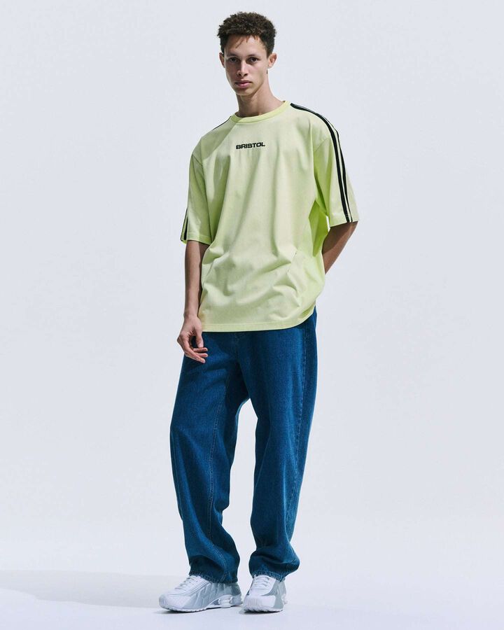 LINE TEAM S/S BAGGY TEE,BLUE, medium image number 5