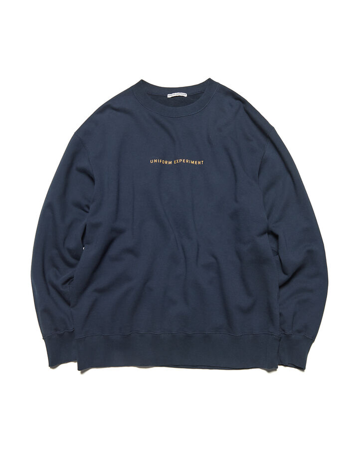 LOOSE SWEATSHIRT,NAVY, medium