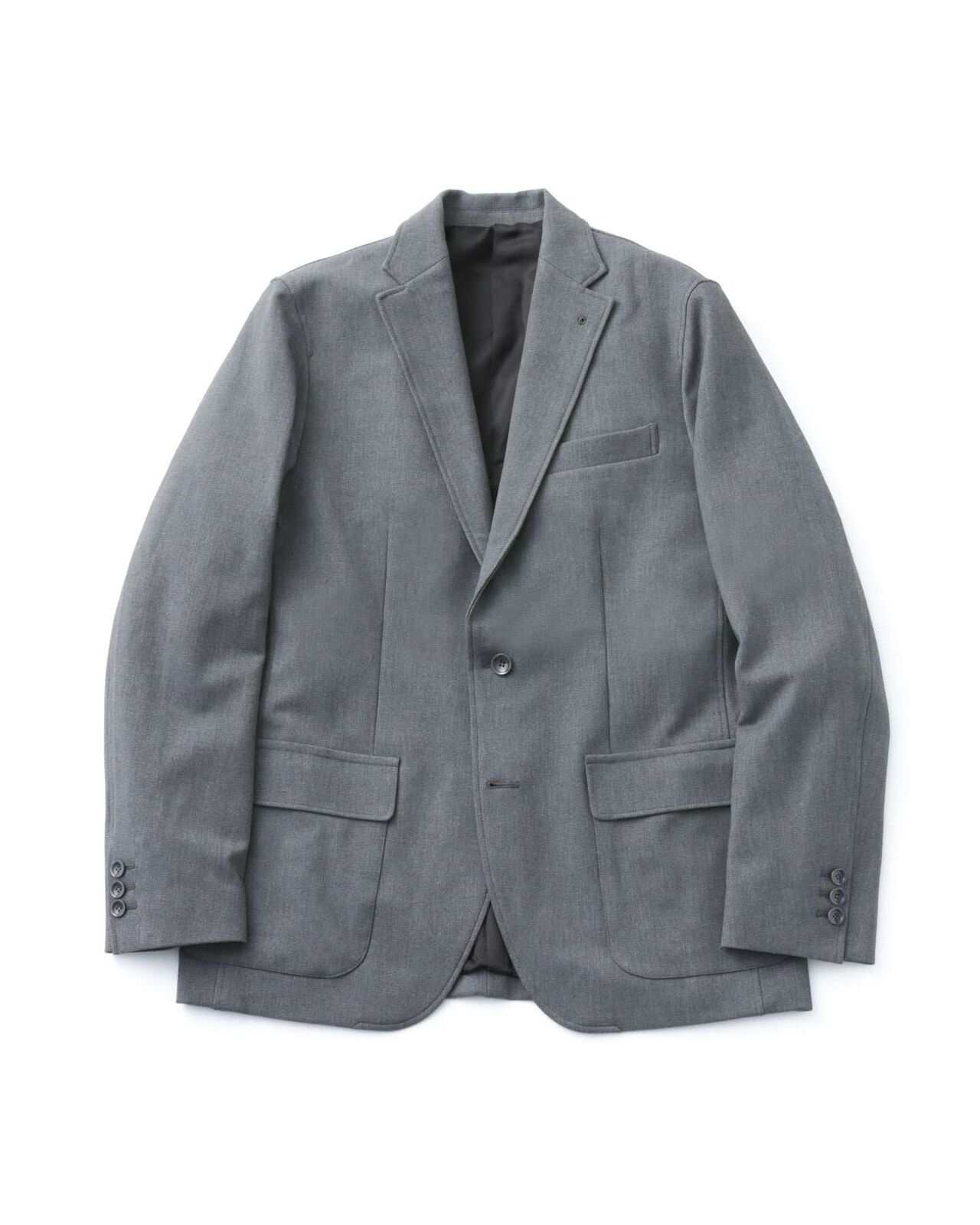 MONALUCE 2BUTTON JACKET,GRAY, large image number 0