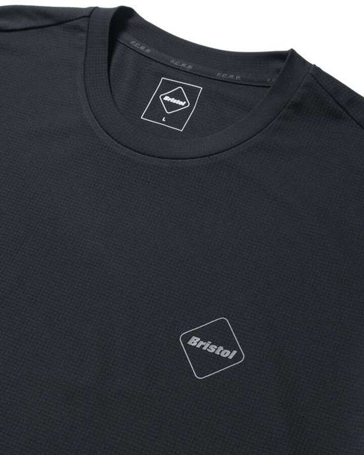 POLARTEC POWER DRY N/S TRAINING TOP,BLACK, medium image number 2