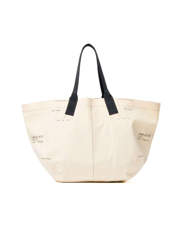 MAP-OUT TOTE BAG,IVORY, medium image number 2