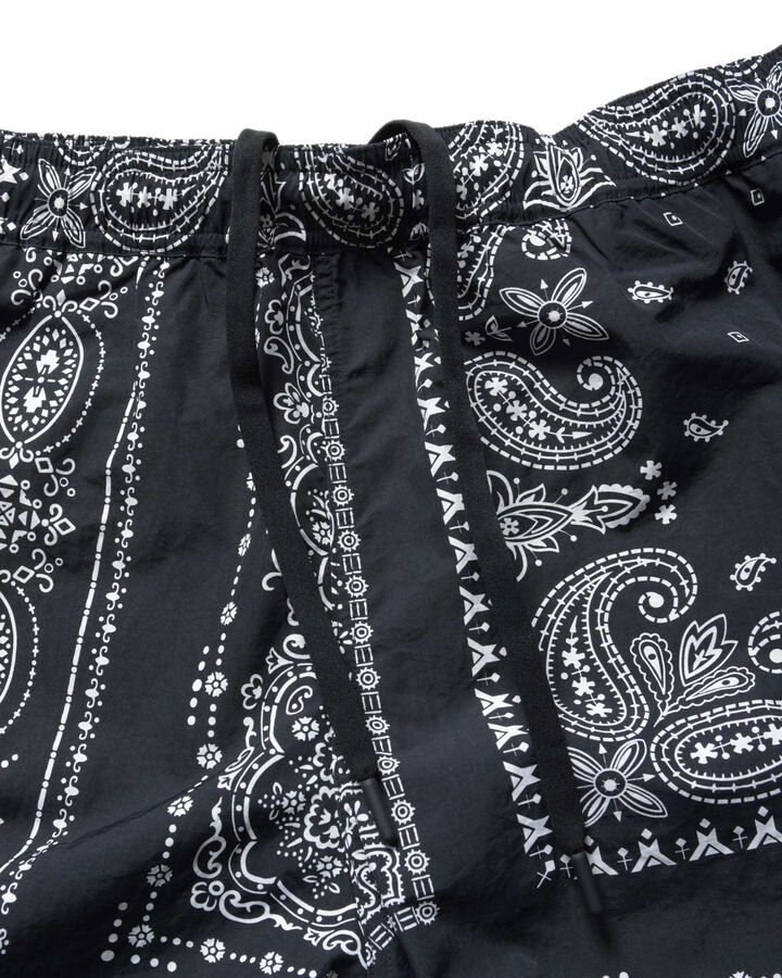 BANDANA NYLON EASY PANTS,BLACK, medium image number 3
