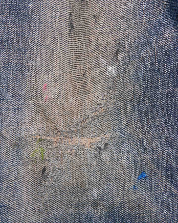 DAMAGED DENIM REGULAR-FIT JEANS,INDIGO, medium image number 5