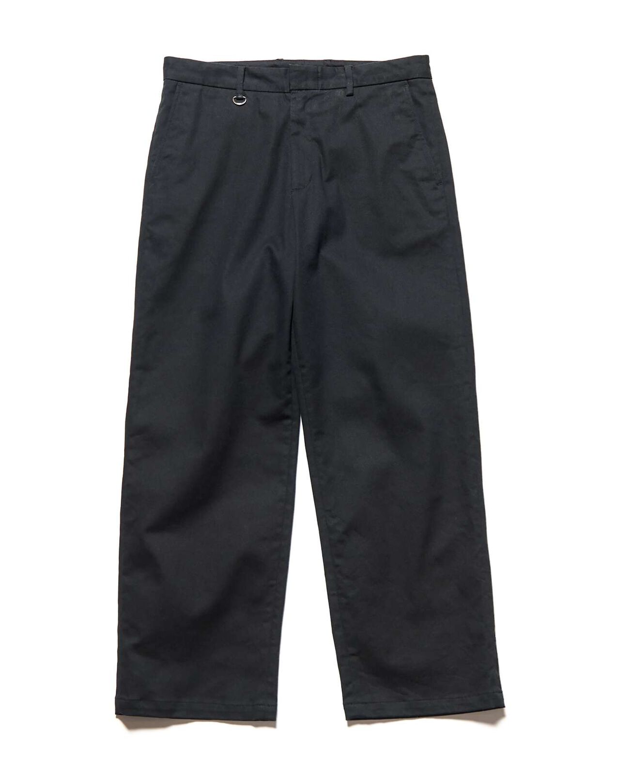 STRETCH TWILL STANDARD SLACKS,BLACK, large image number 0