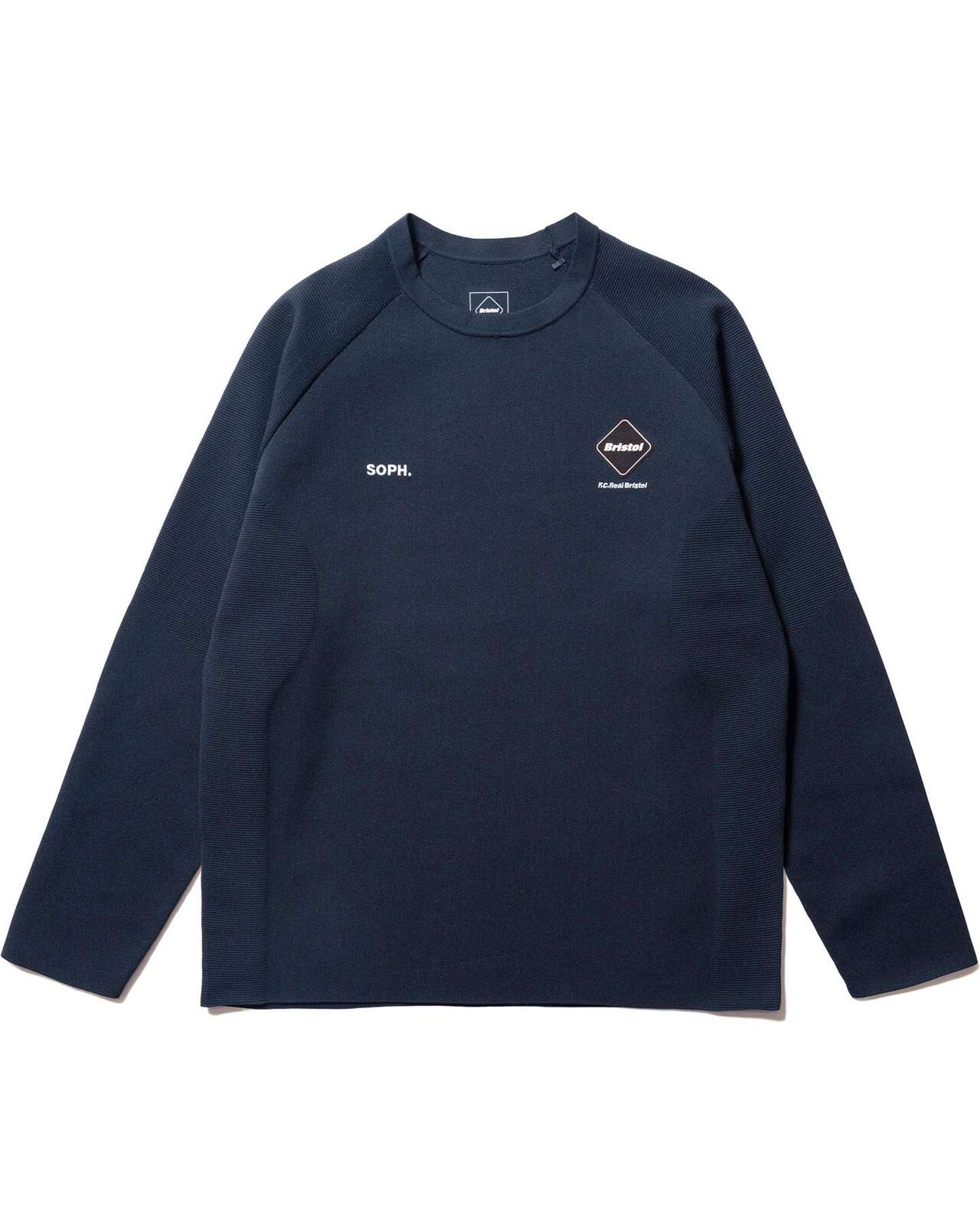 TECH KNIT L/S TOP,NAVY, large image number 0