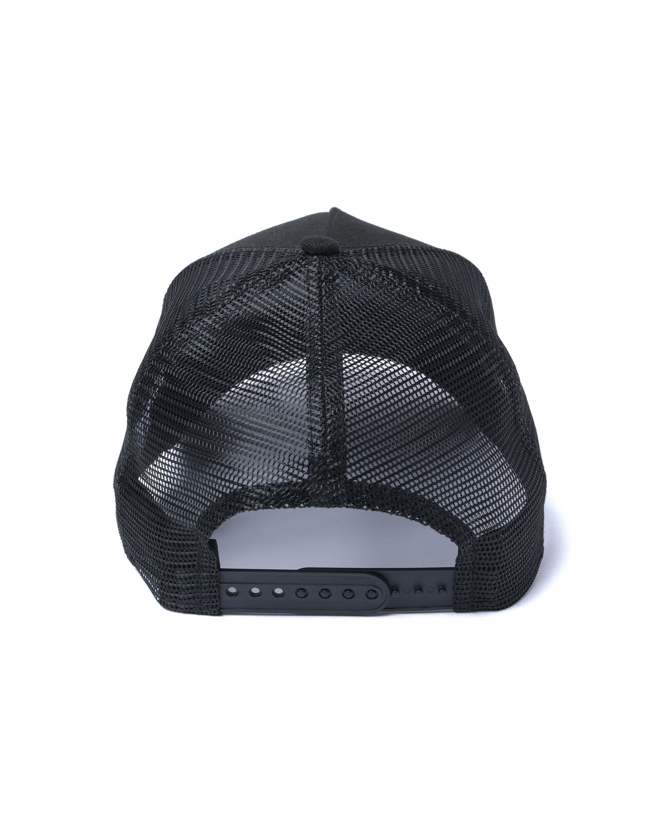 NEW ERA EMBLEM 9FORTY A-FRAME MESH CAP,BLACK, large image number 2