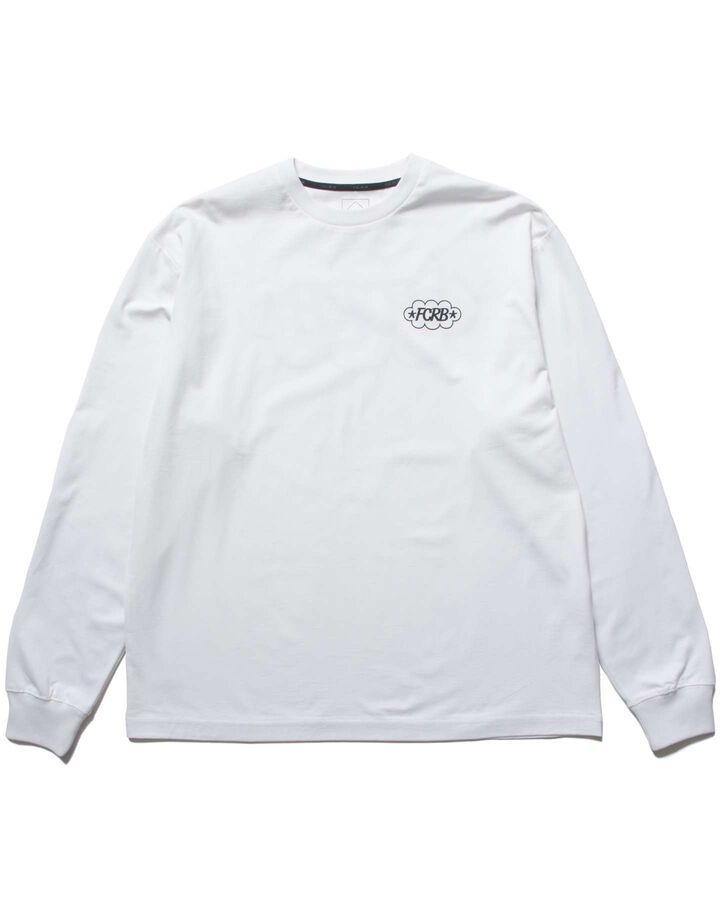 ERIC HAZE: FCRB BAGGY L/S TEE,WHITE, medium image number 1