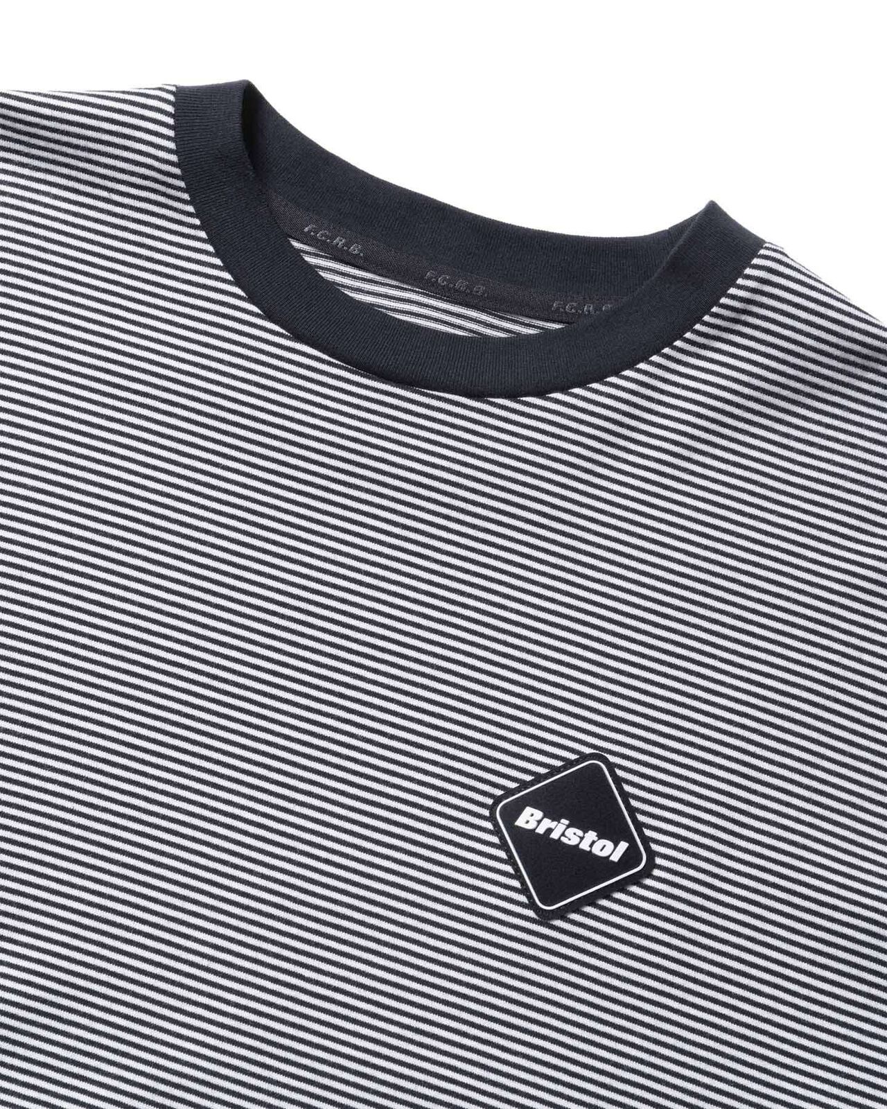 BORDER TEE,BLACK, large image number 2