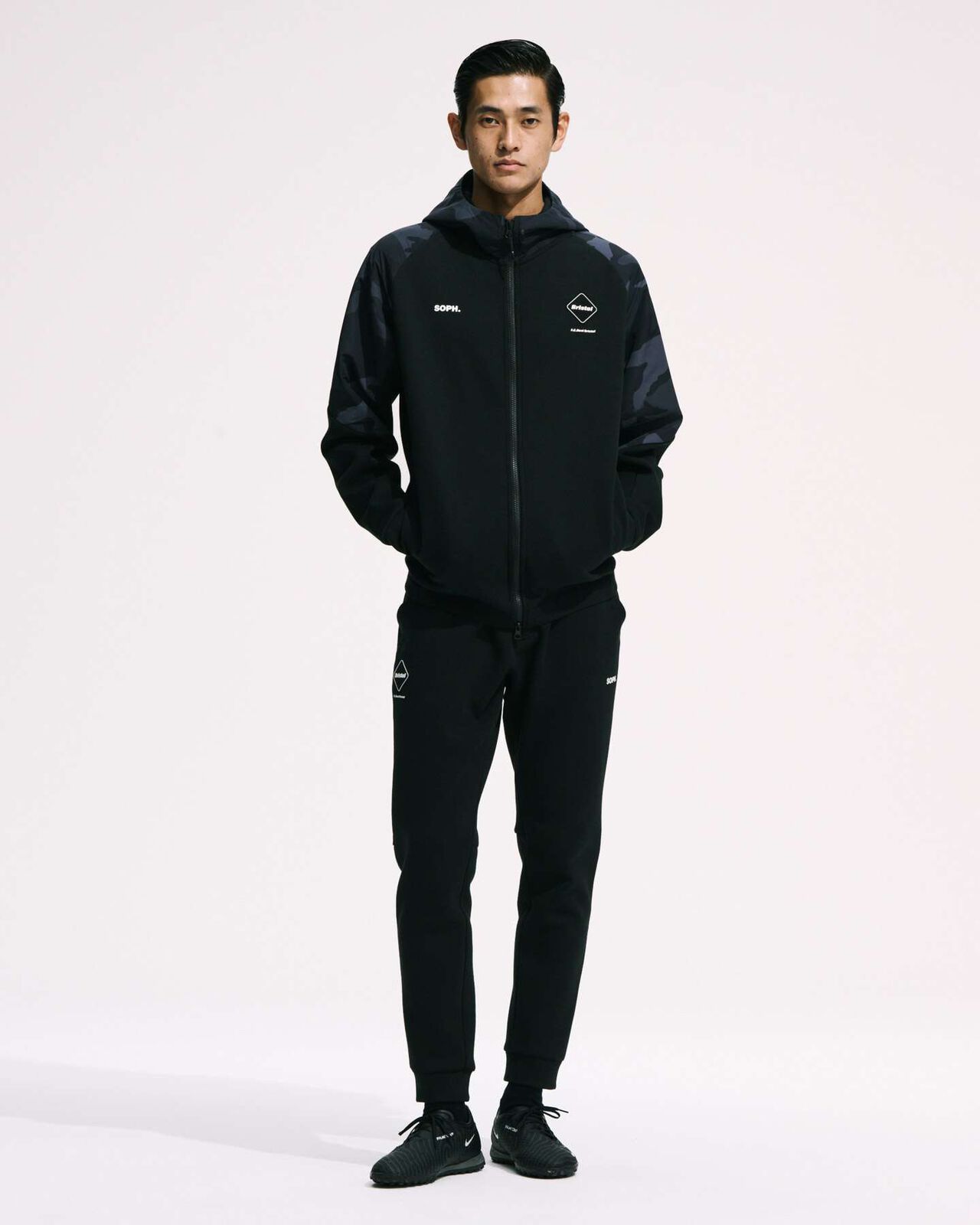 TECH SWEAT VENTILATION HOODIE,CAMOUFLAGE, large image number 6
