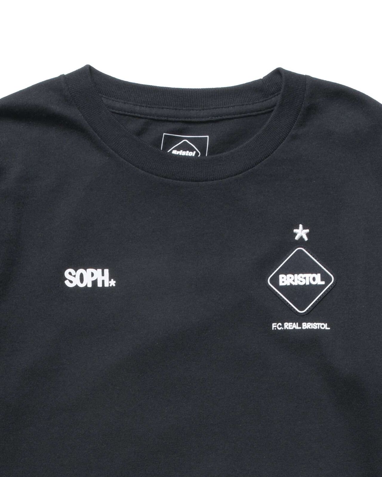 ERIC HAZE: EMBLEM L/S TEE,BLACK, large image number 3