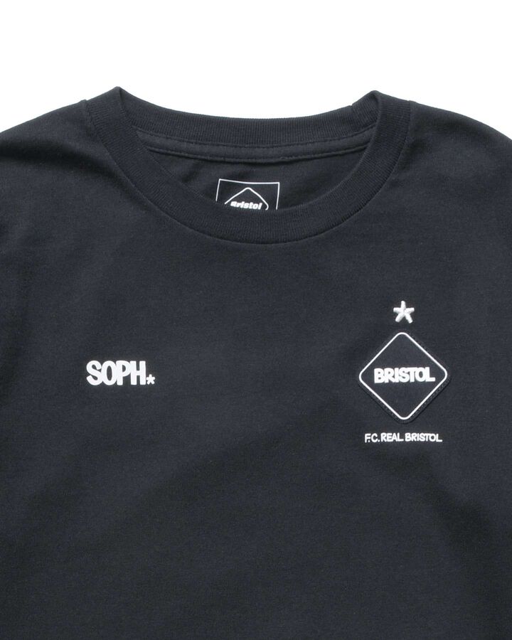 ERIC HAZE: EMBLEM L/S TEE,BLACK, medium image number 3