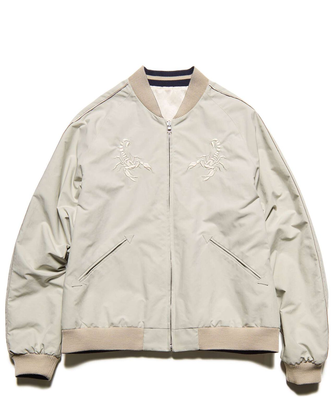REVERSIBLE SOUVENIR JACKET,BEIGE, large image number 1