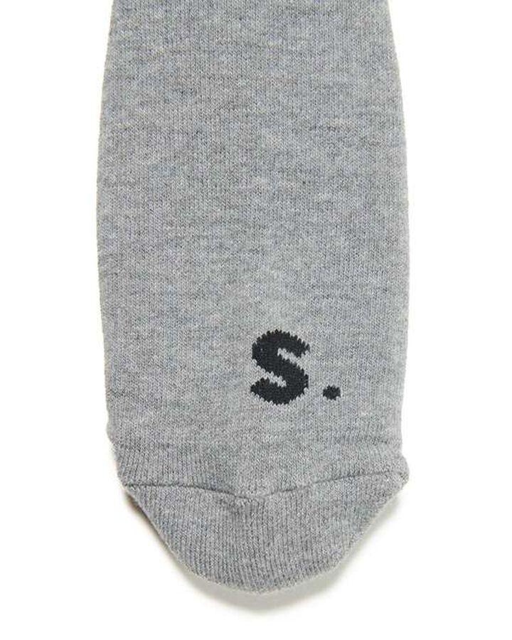 BINCHOTAN SHORT SOCKS,GRAY, medium image number 2