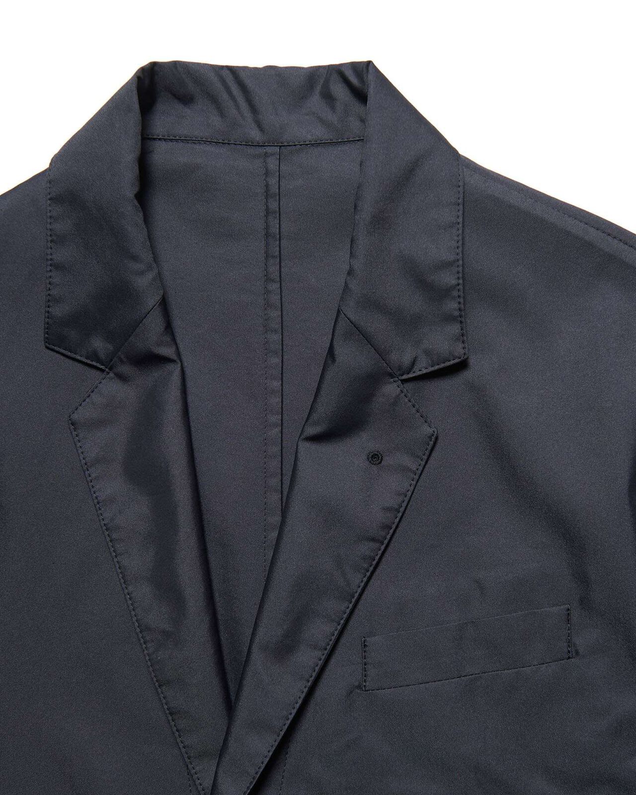 BROADCLOTH WIDE EASY JACKET,BLACK, large image number 2