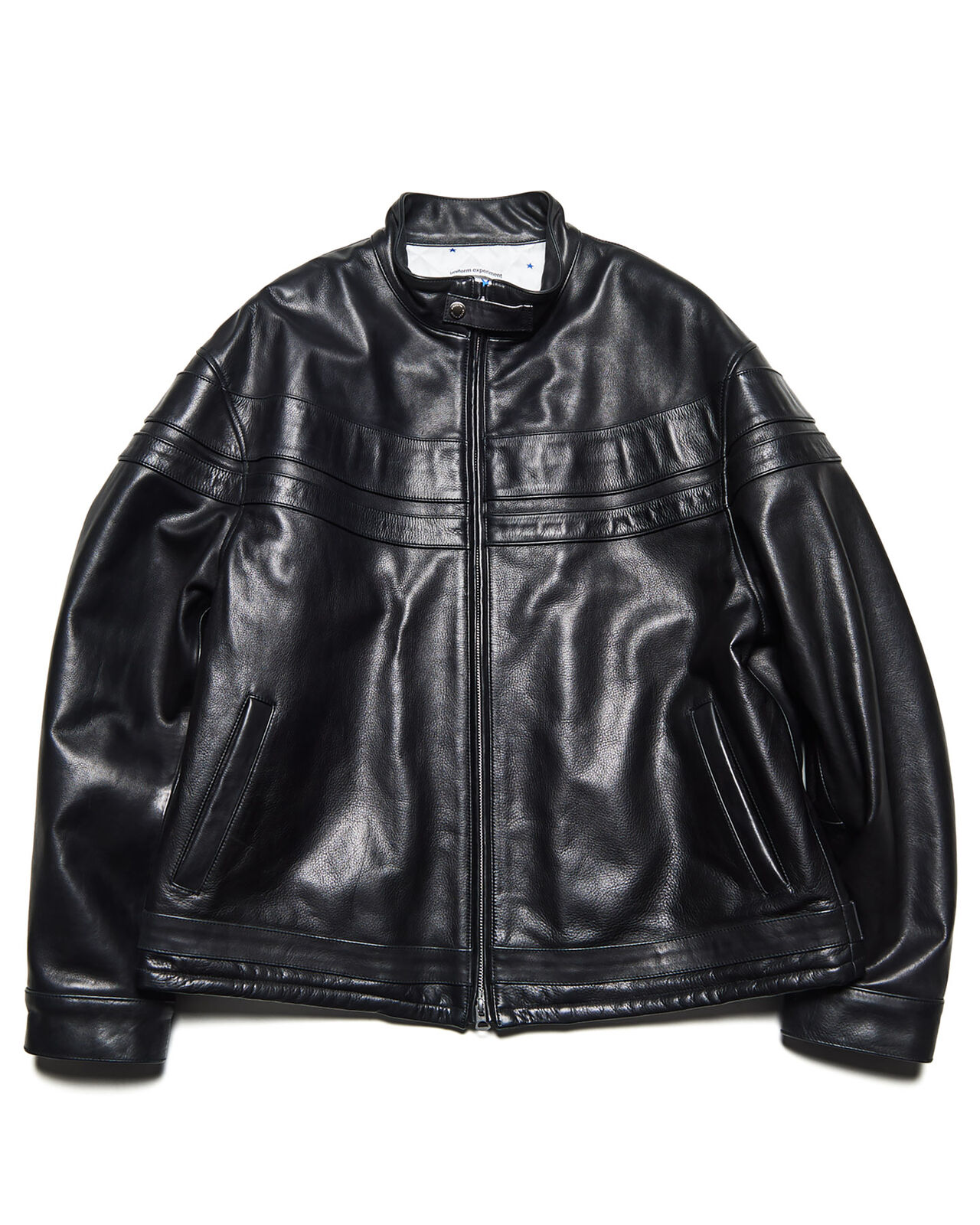 SINGLE BIKER JACKET,BLACK, large image number 0