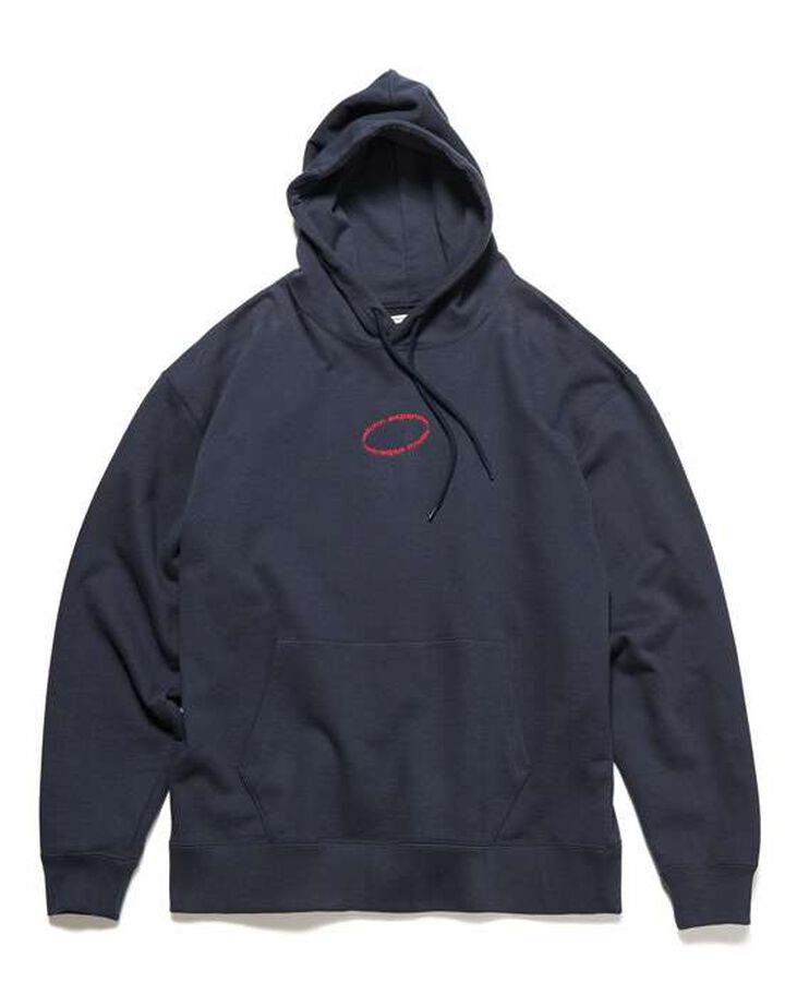 LOOP LOGO HOODIE,NAVY, medium image number 0