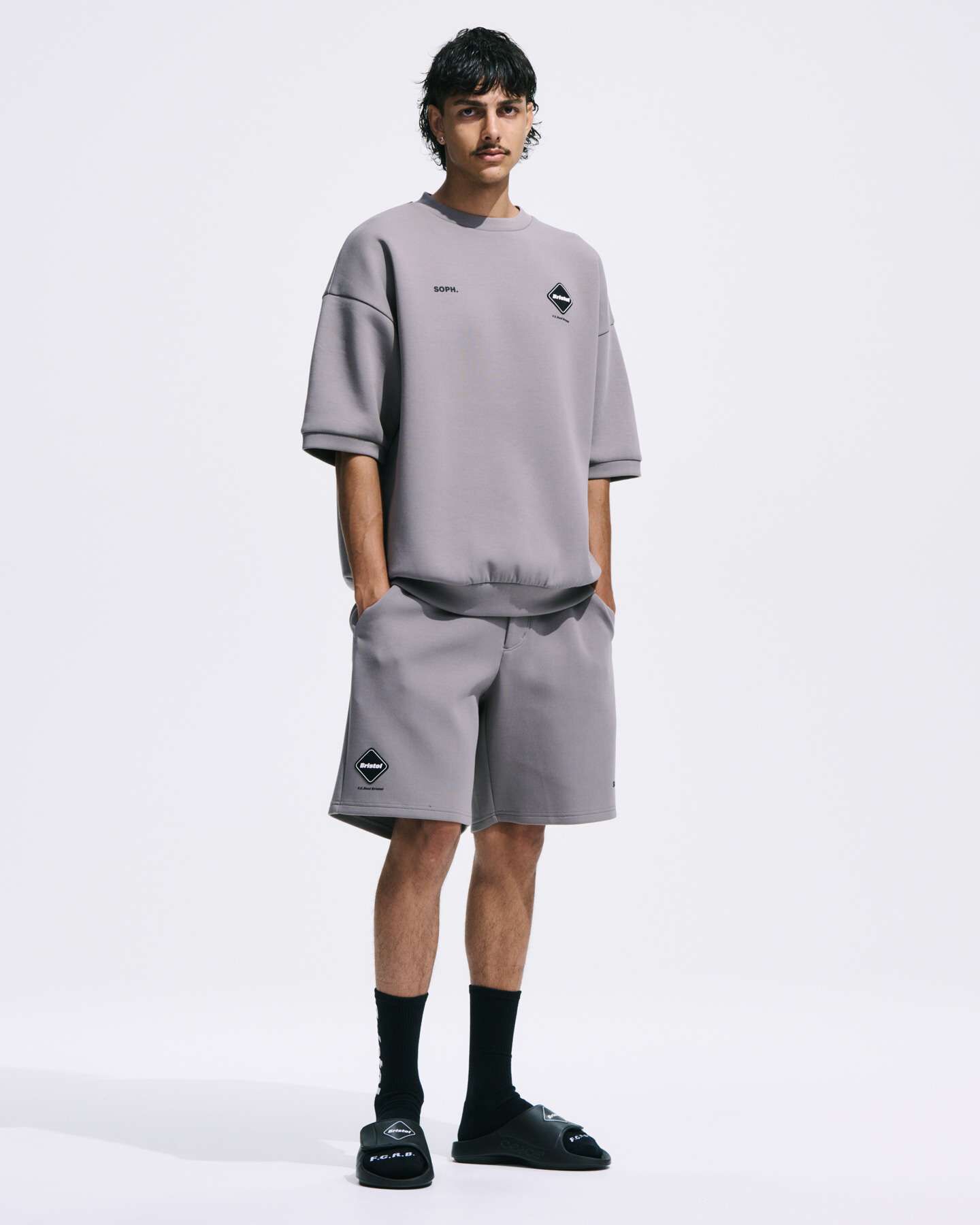 TECH SWEAT S/S CREWNECK TOP