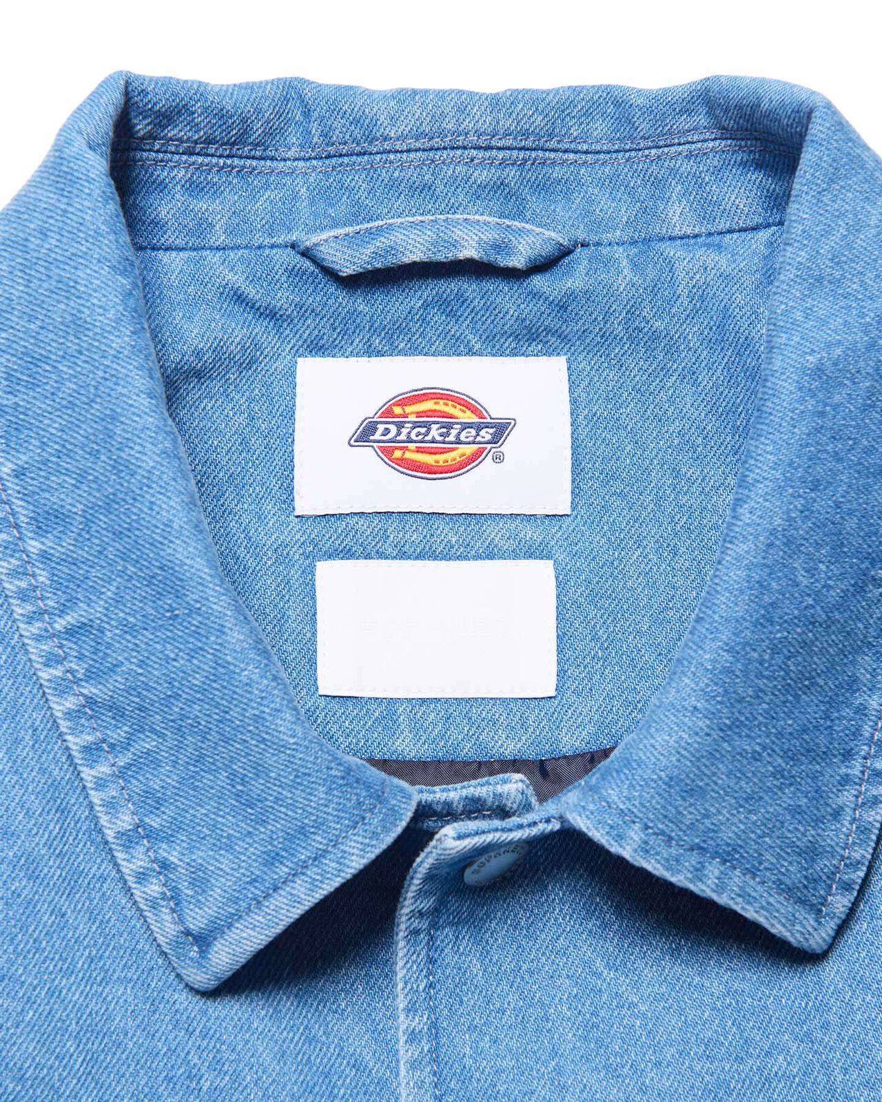DICKIES OVERSIZED COACH JACKET,LIGHT INDIGO, large image number 2