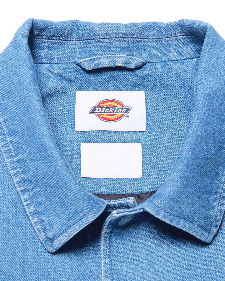 DICKIES OVERSIZED COACH JACKET,LIGHT INDIGO, medium image number 2