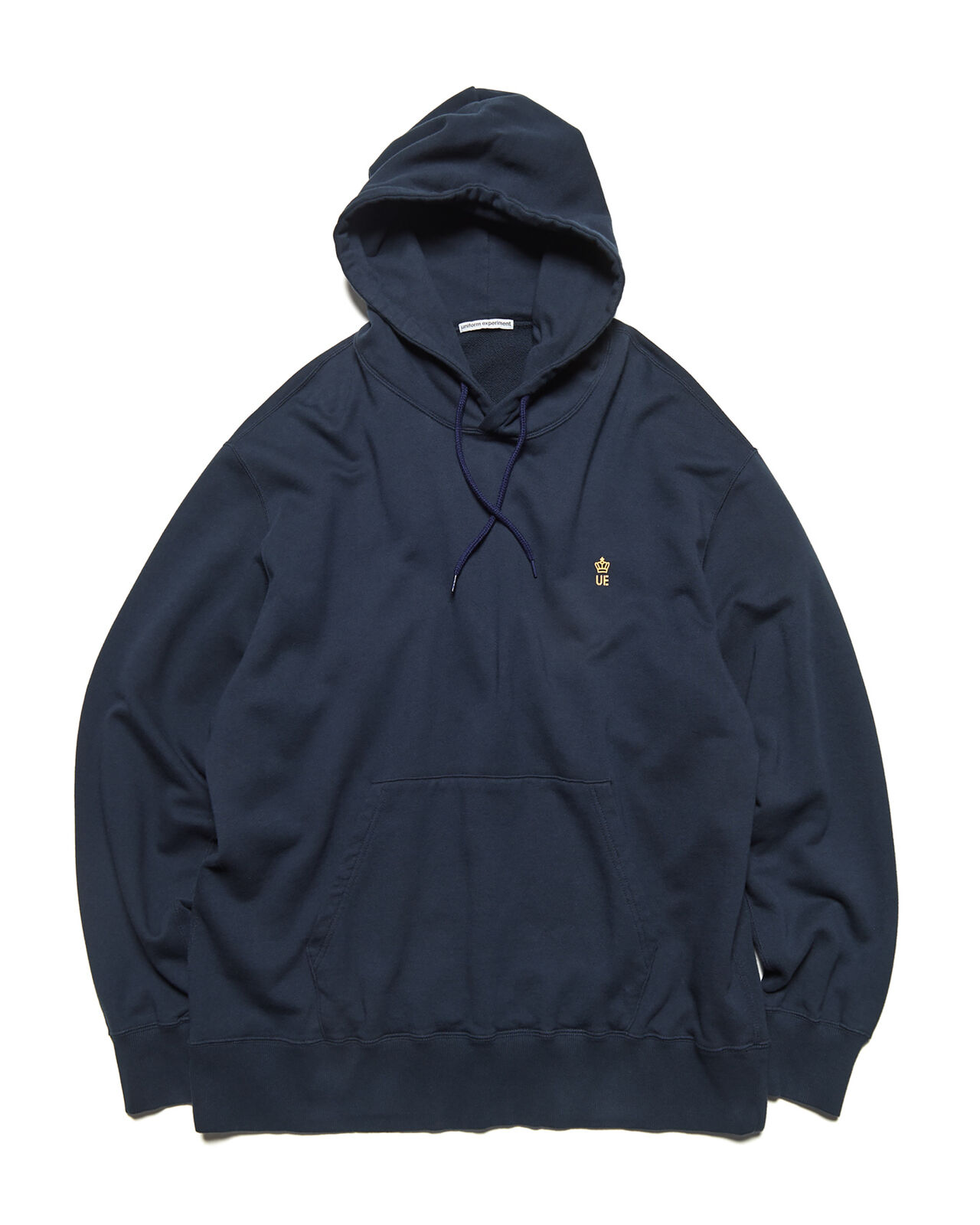 LOOSE SWEAT HOODIE,NAVY, large image number 0