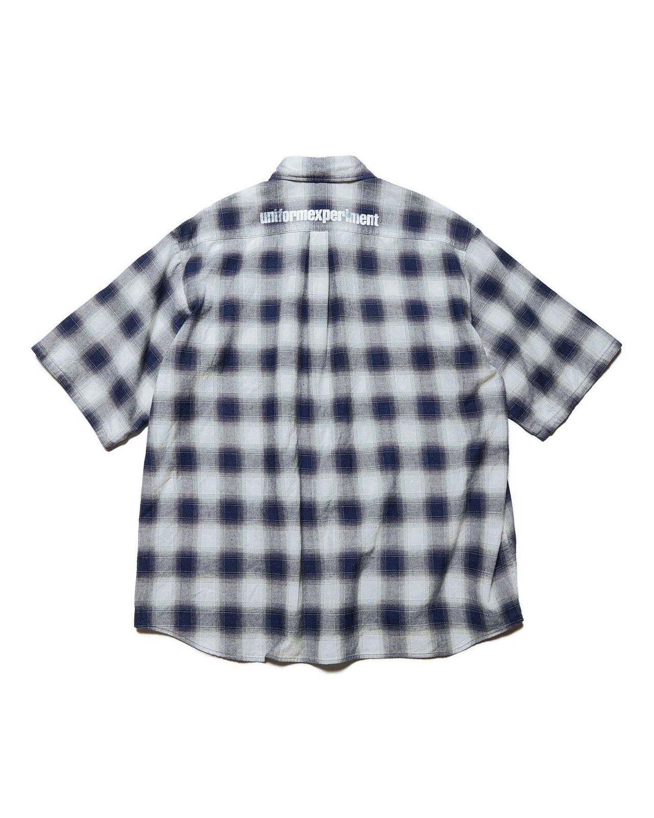 ROPE INDIGO RELAX-FIT S/S SHIRT,OFF WHITE, large image number 0