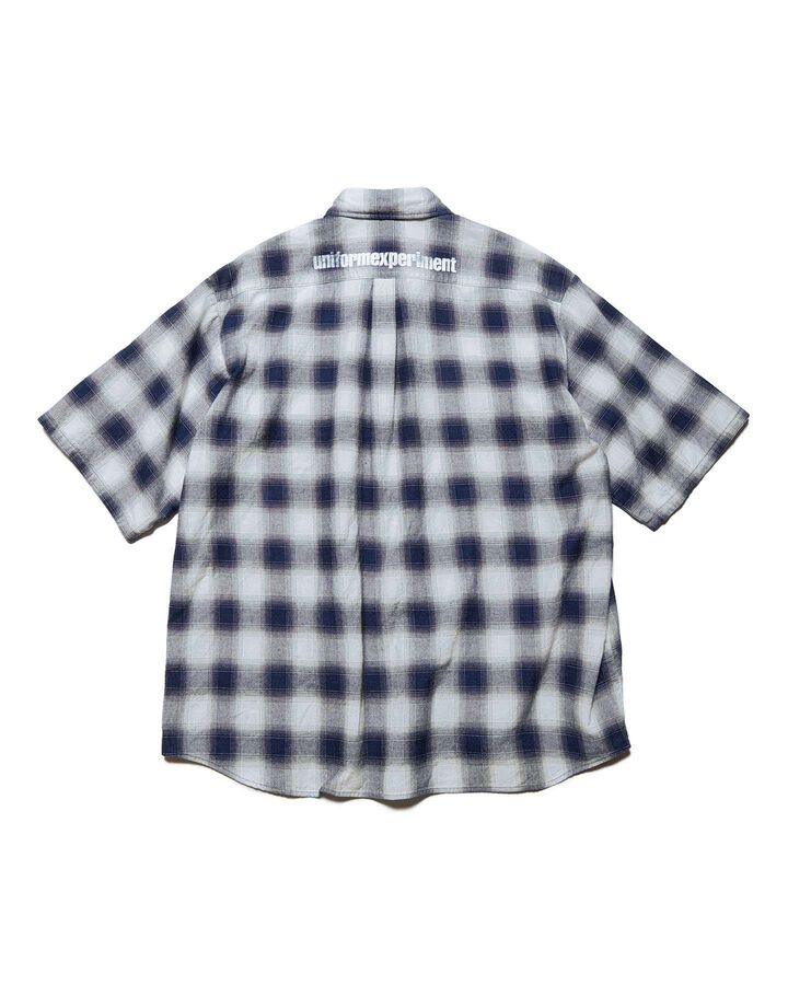 ROPE INDIGO RELAX-FIT S/S SHIRT,OFF WHITE, medium