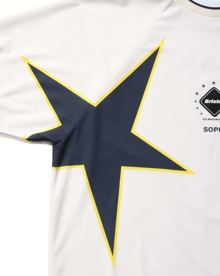 STAR S/S GAME SHIRT,OFF WHITE, medium image number 3