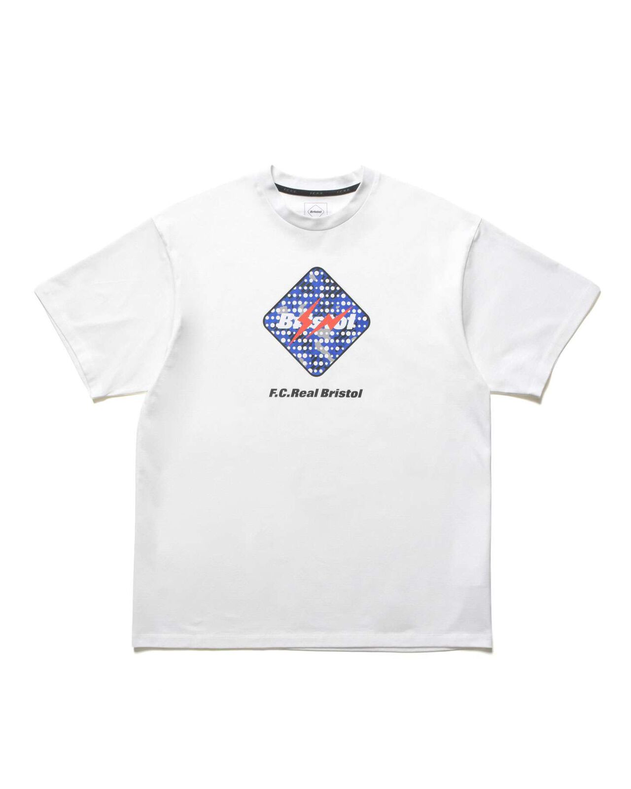 FRAGMENT: CAMOUFLAGE EMBLEM TEE,WHITE, large image number 0