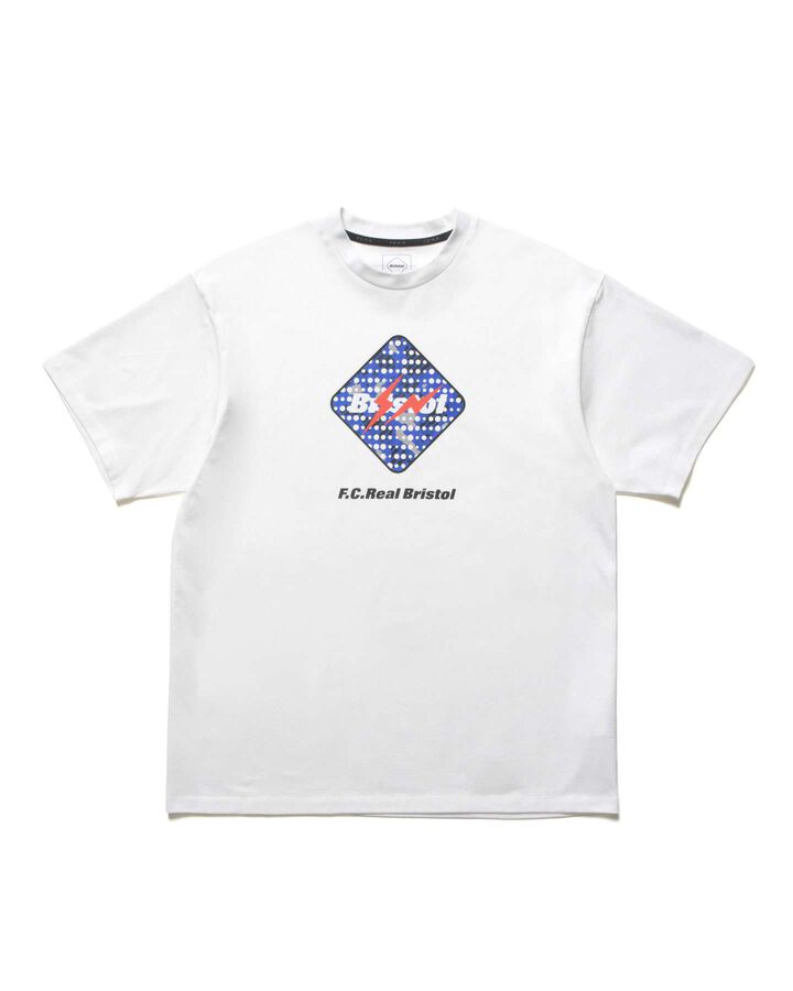 FRAGMENT: CAMOUFLAGE EMBLEM TEE,WHITE, medium