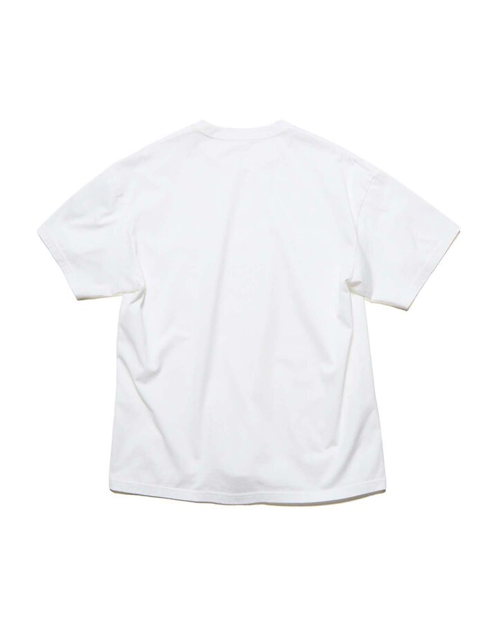 LUSTER COTTON ESSENTIAL S/S TEE,WHITE, medium image number 1