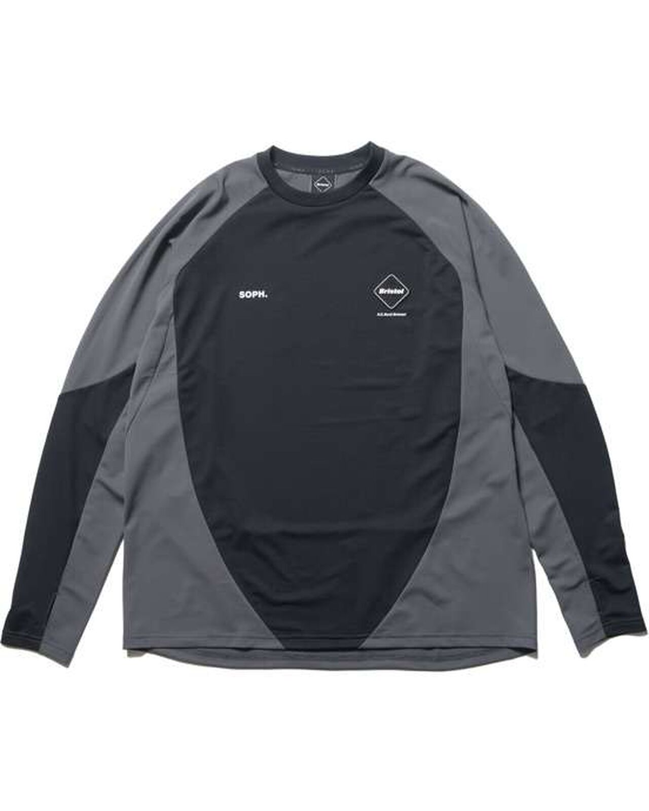 STREAM LINE L/S TOP,BLACK, large image number 0