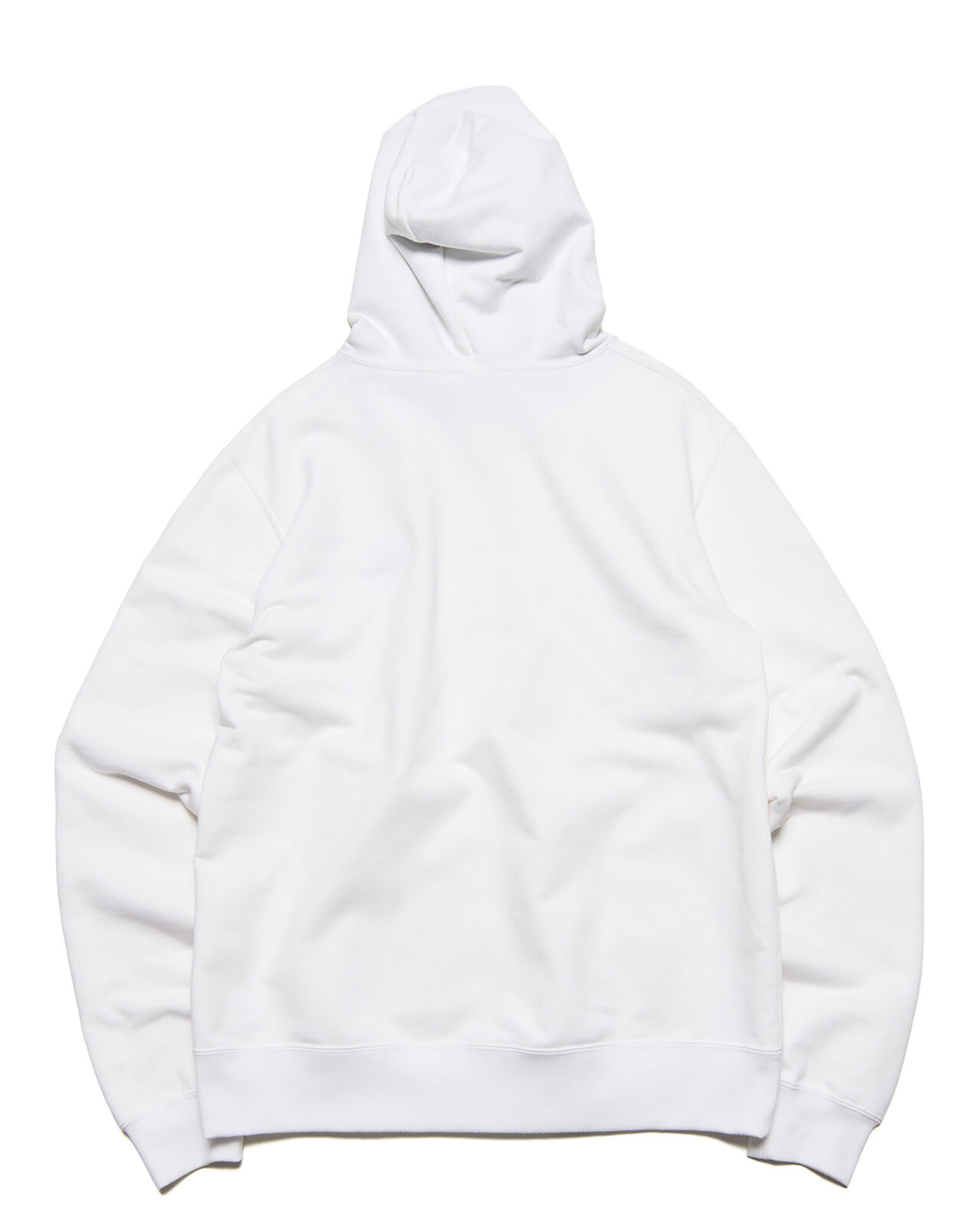 STAR PRINT CHECK LINING SWEAT HOODIE,WHITE, large image number 1