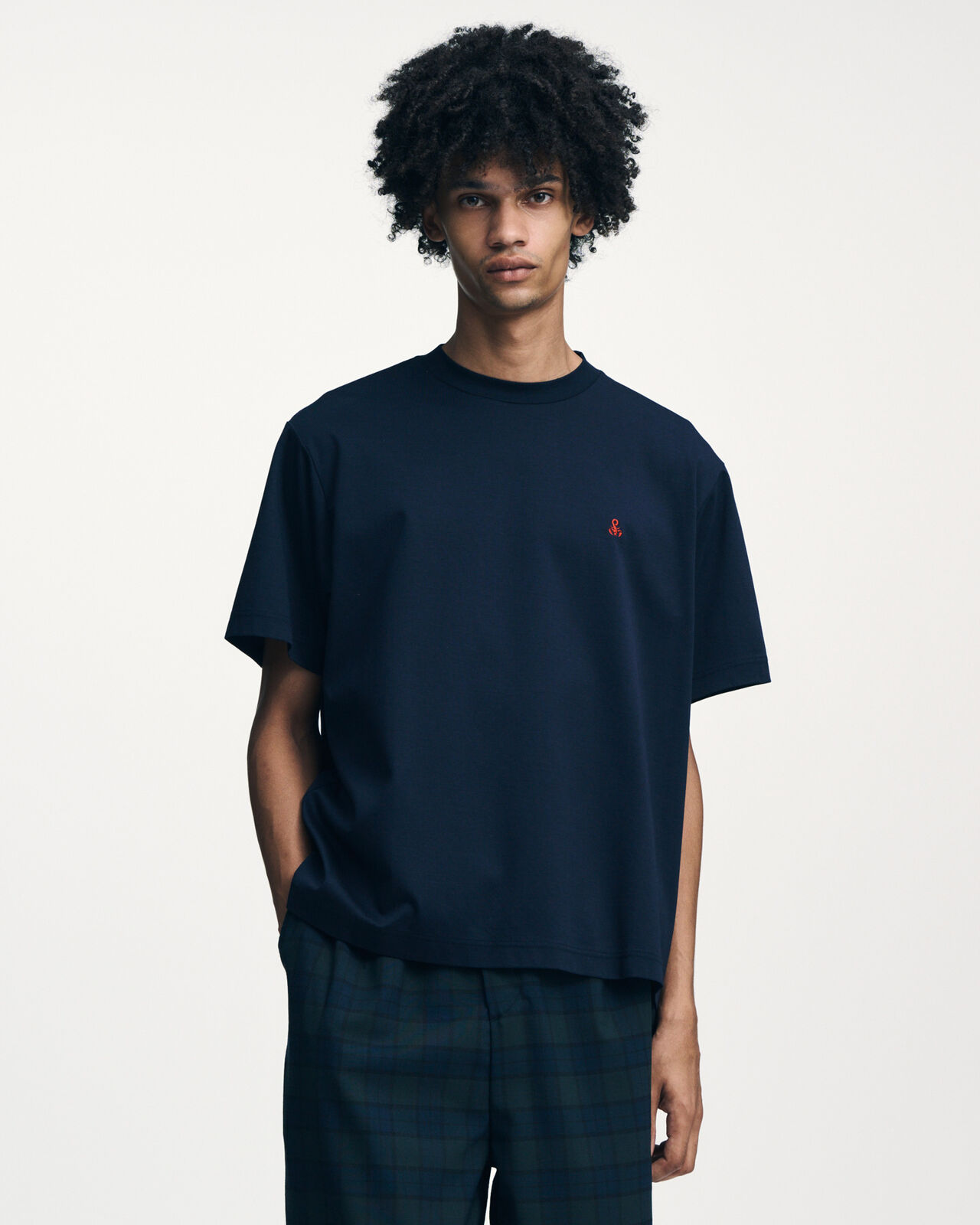 SCORPION WIDE TEE,BLACK, large image number 5