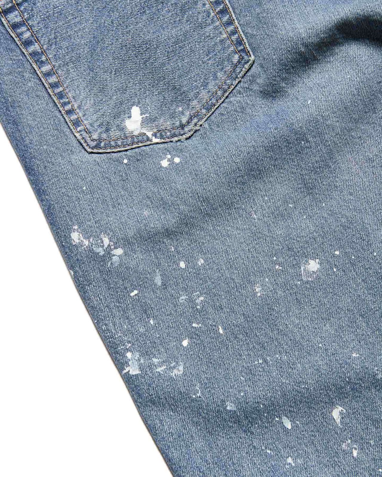 DAMAGED REGULAR-FIT JEANS,INDIGO, large image number 5