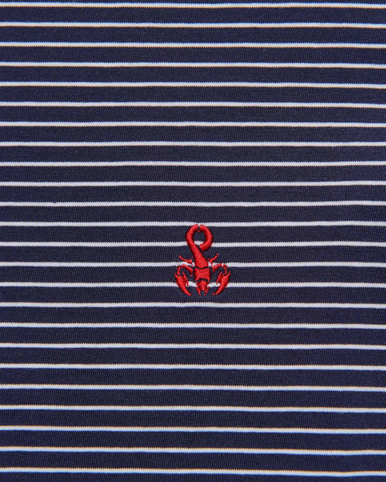 SCORPION BORDER WIDE TEE,NAVY, large image number 3