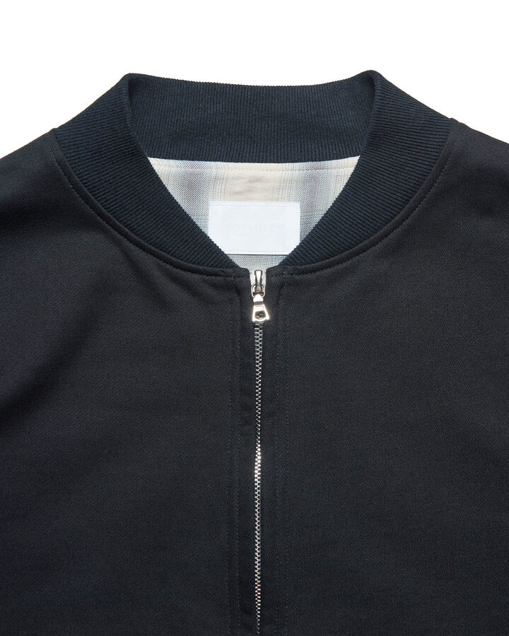 ZIP-UP SWEAT JACKET,BLACK, medium image number 2