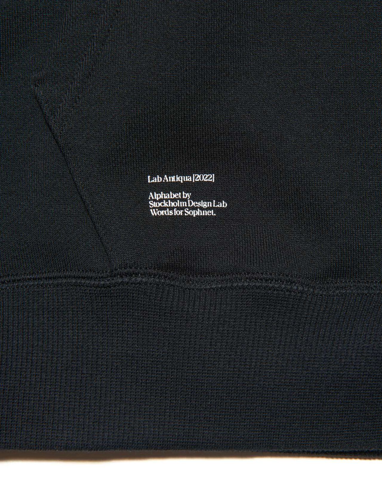 SOPHNET. HOODIE,BLACK, large image number 2