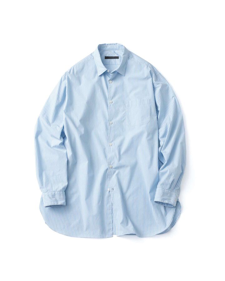 BAGGY LONG SHIRT,LIGHT BLUE, medium