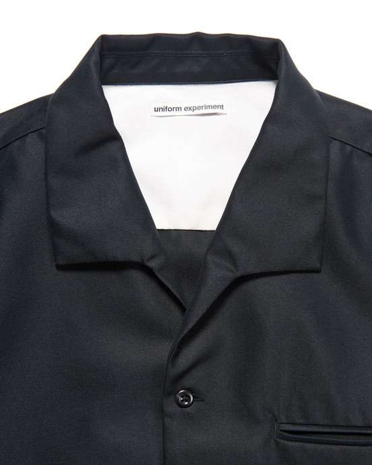 ITALIAN COLLAR SHIRT,BLACK, large image number 2