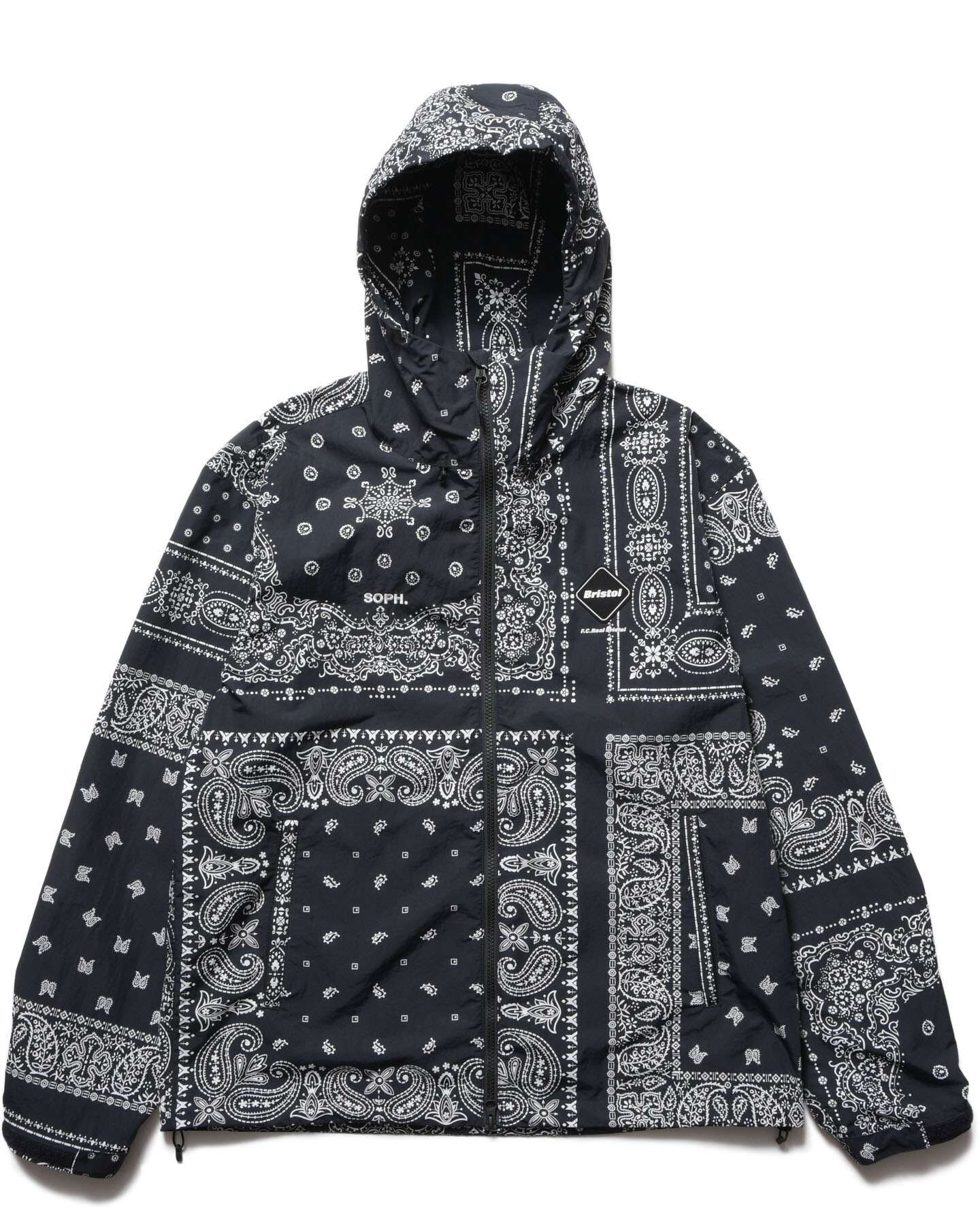 BANDANA NYLON HOODED BLOUSON