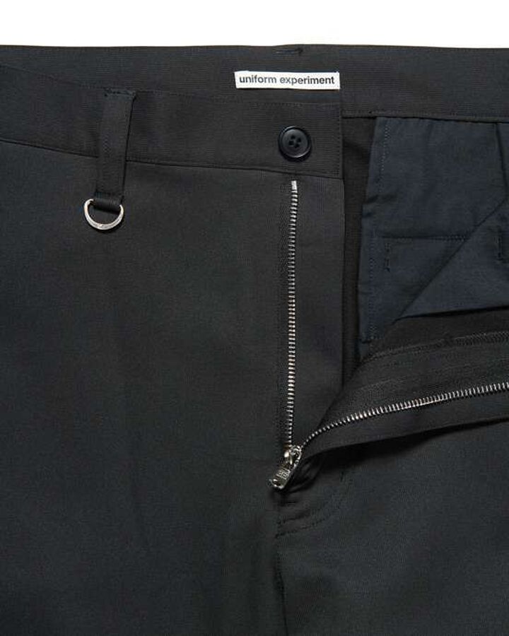 HIGH STRETCH PIQUE LONG PANTS,BLACK, medium image number 2